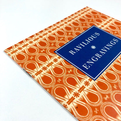 Promotional leaflet for Ravilious Engravings | The Wood Lea Press