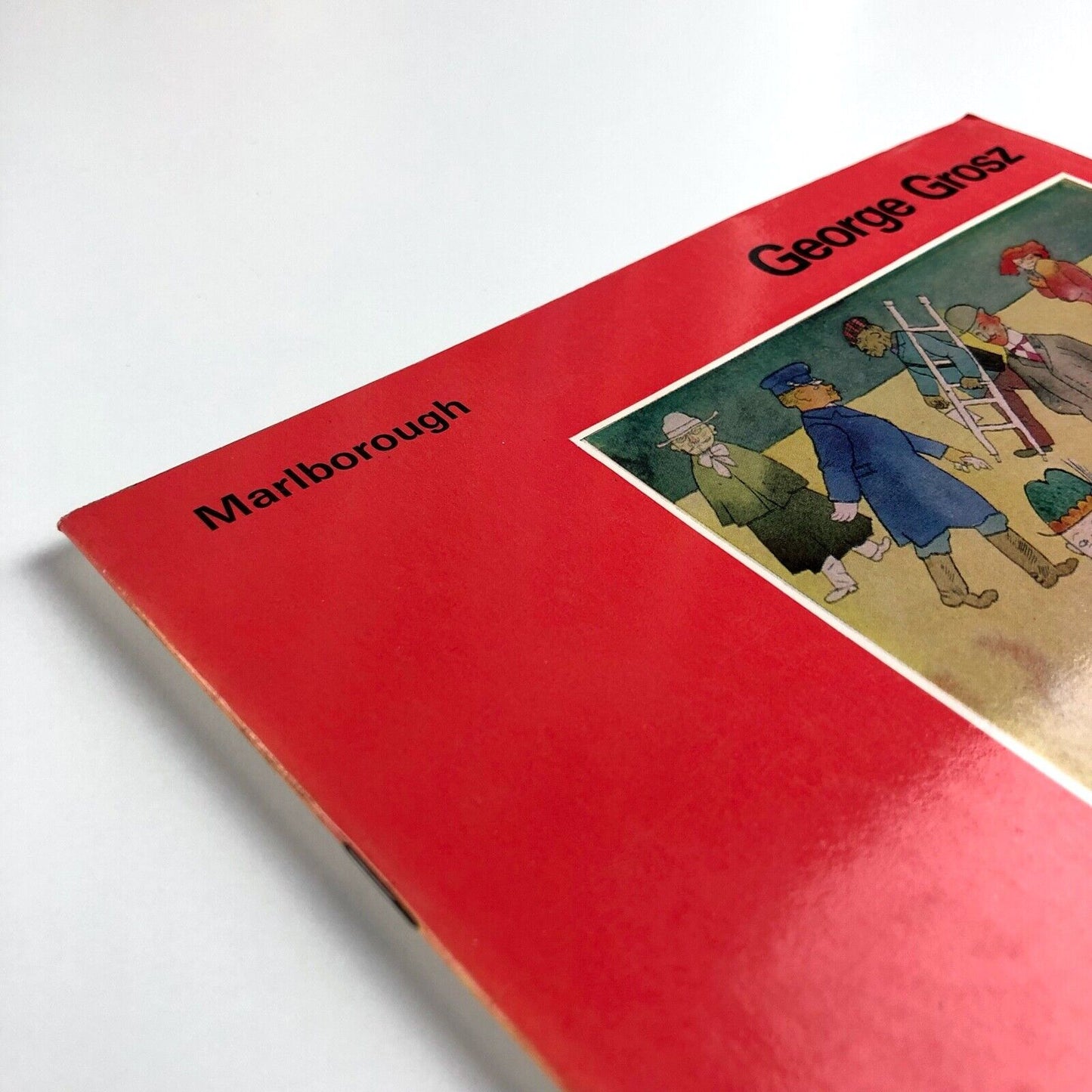 George Grosz | Marlborough exhibition catalogue, April 1968 | Design by Gordon House
