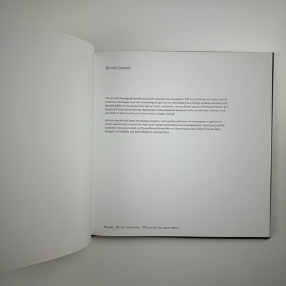 Art to Hear. Masterpieces of the Kunsthaus Zürich | Hatje Cantz, 2009
