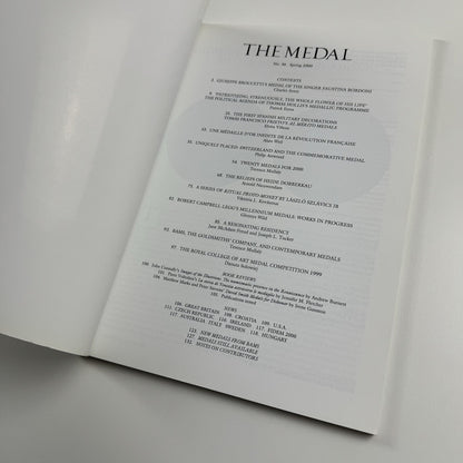The Medal. British Art Medal Society BAMS journal. Issue No. 36, Spring 2000