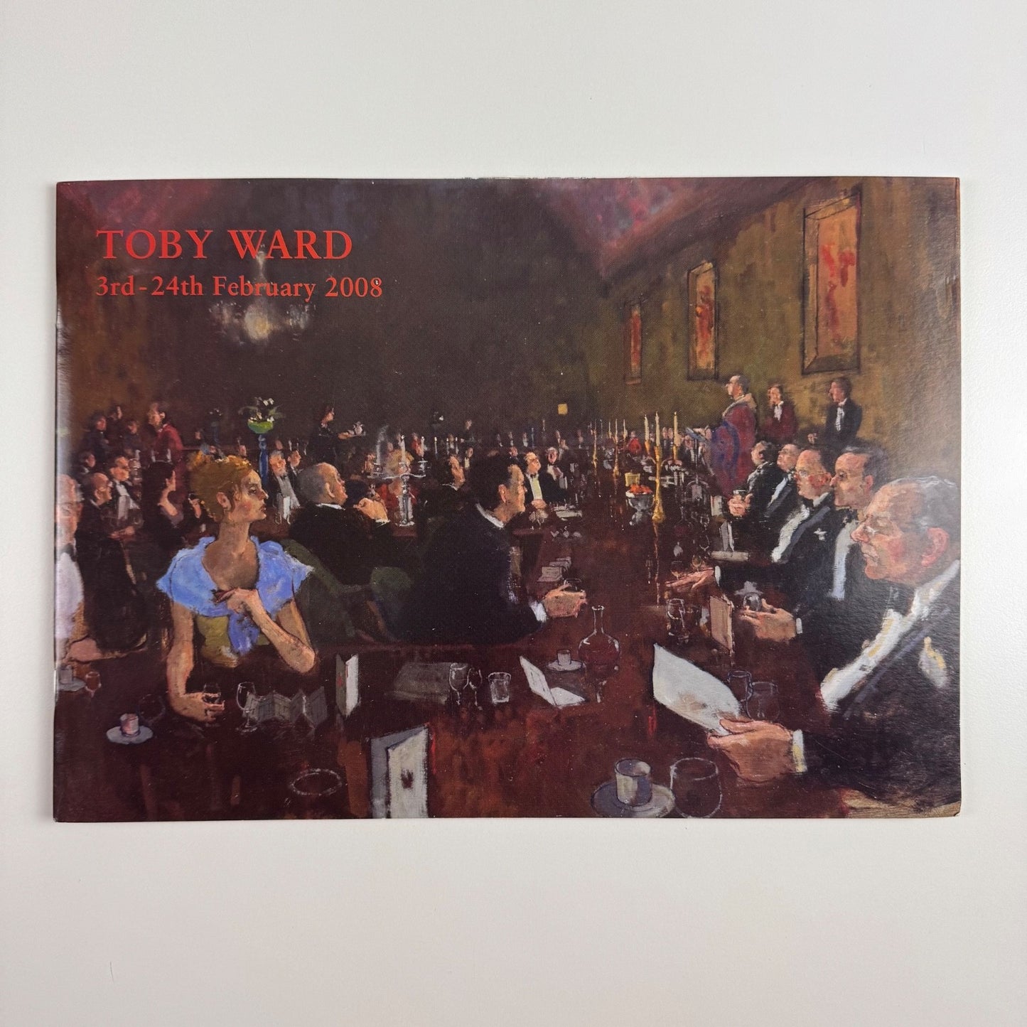 Toby Ward | The Catto Gallery, 2008 + private view invitation