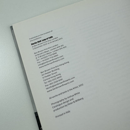 Martin Mull. Leap of Faith | Ben Brown Fine Arts exhibition catalogue, 2012/13