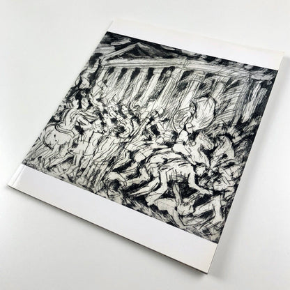 Leon Kossoff. Unique Prints From paintings at National Gallery | Art Space Gallery catalogue and private view invite, 2008