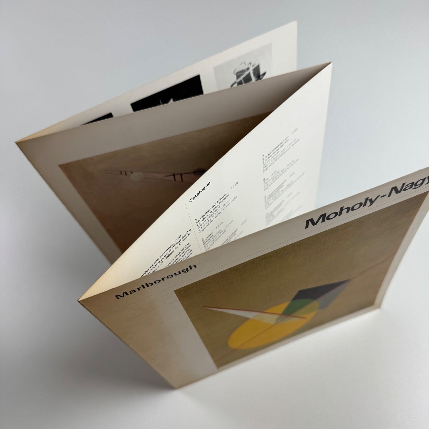 Laszlo Moholy-Nagy. Some selected ideas on art | Marlborough 1968 cat.no. 237
