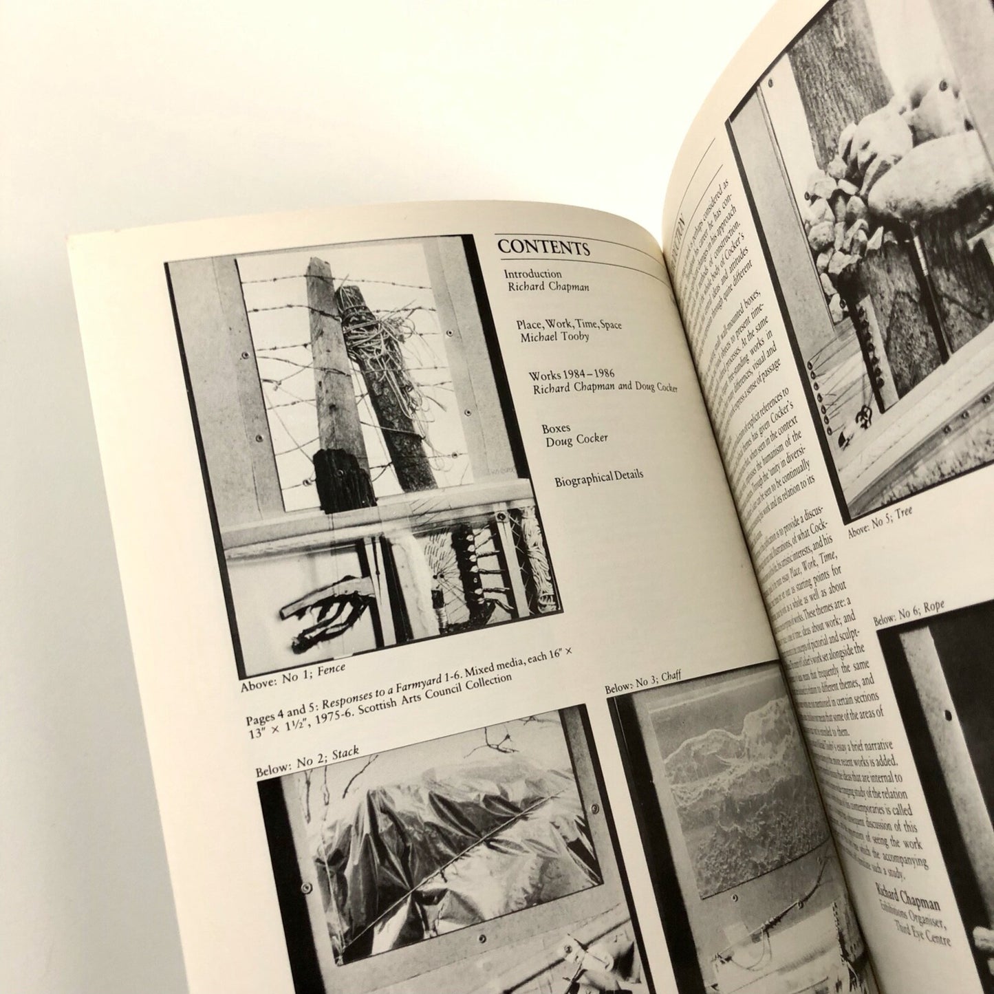 Doug Cocker. Sculpture and related works 1976-1986 | The Third Eye Centre exhibition catalogue, 1986