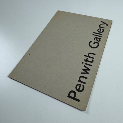 Catalogue Penwith Society Gallery Autumn exhibition 1971