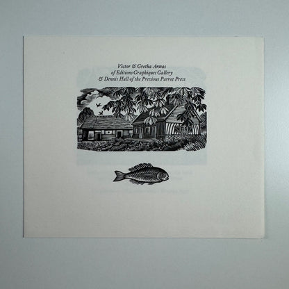 Book launch invite for Newhaven-Dieppe Recollections and some history of the town of Dieppe by Frank Martin | Editions Graphiques Gallery 1996