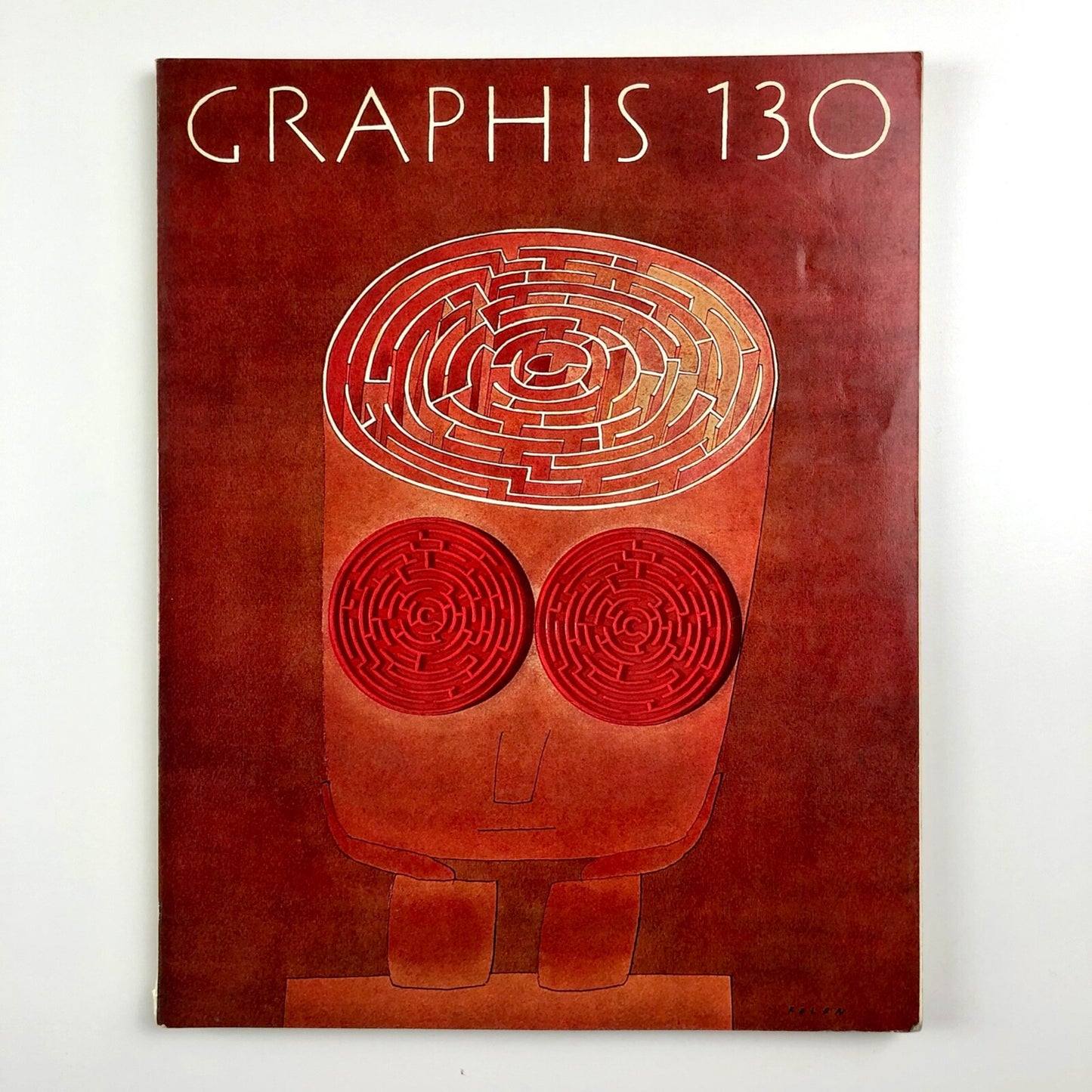 Graphis journal No 130 | Vol 23, 1967 | Walter Herdeg, The Graphis Press
