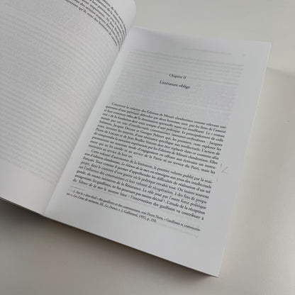 Les Èditions de Minuit 1942-1955. Le devoir d’insoumission by Anne Simonin
