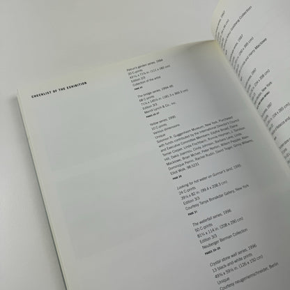 Olafur Eliasson: Photographs by Matthew Drutt | The Menil Collection catalogue, 2004