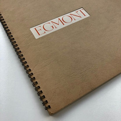 Egmont Light and Medium | Type specimen booklet Intertype, Slough | Sjoerd Hendrik de Roos