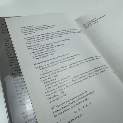 The Art of the July Monarchy – France 1830 to 1848 | University of Missouri-Columbia, 1989