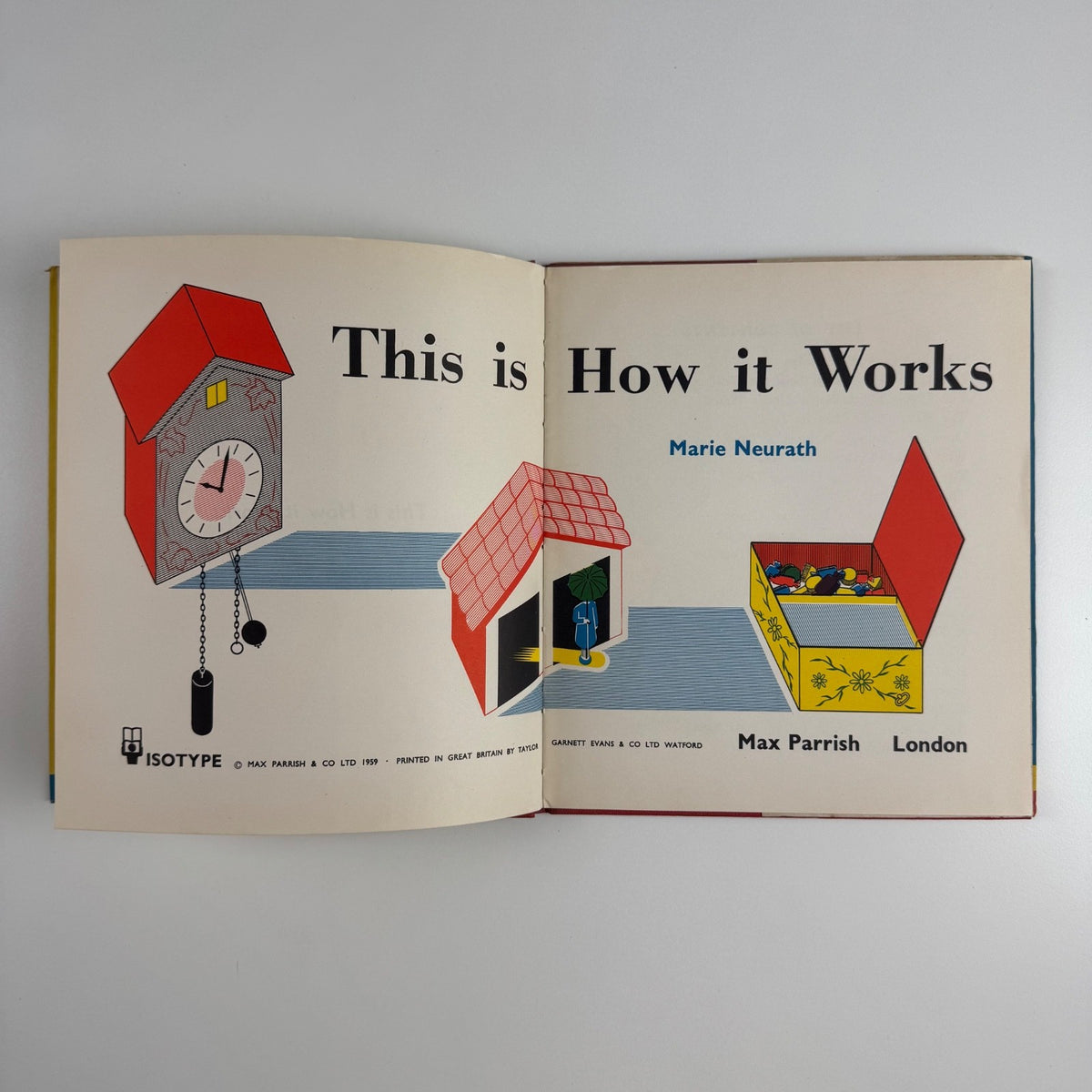 This is how it works by Marie Neurath | Max Parrish, London, 1959 Isotype Institute