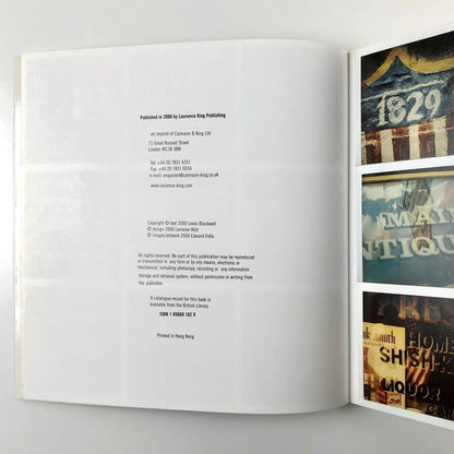 Edward Fella: Letters on America. Photographs and lettering | Laurence King, 2000