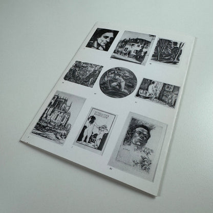 Folding card for British Prints 1895-1995 | Wolseley Fine Arts 1995