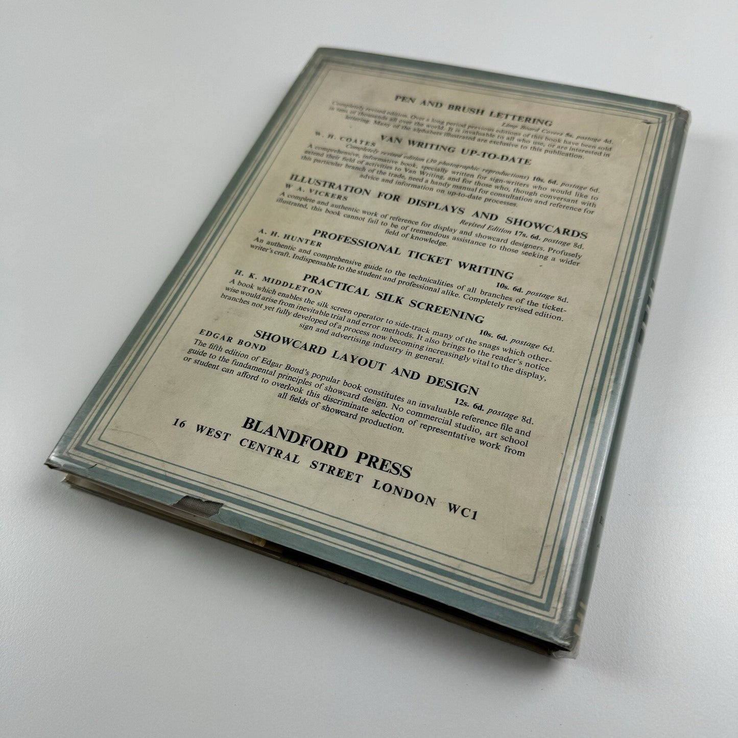 An Approach to Type by John R. Biggs | Blandford Press, 1949 first edition