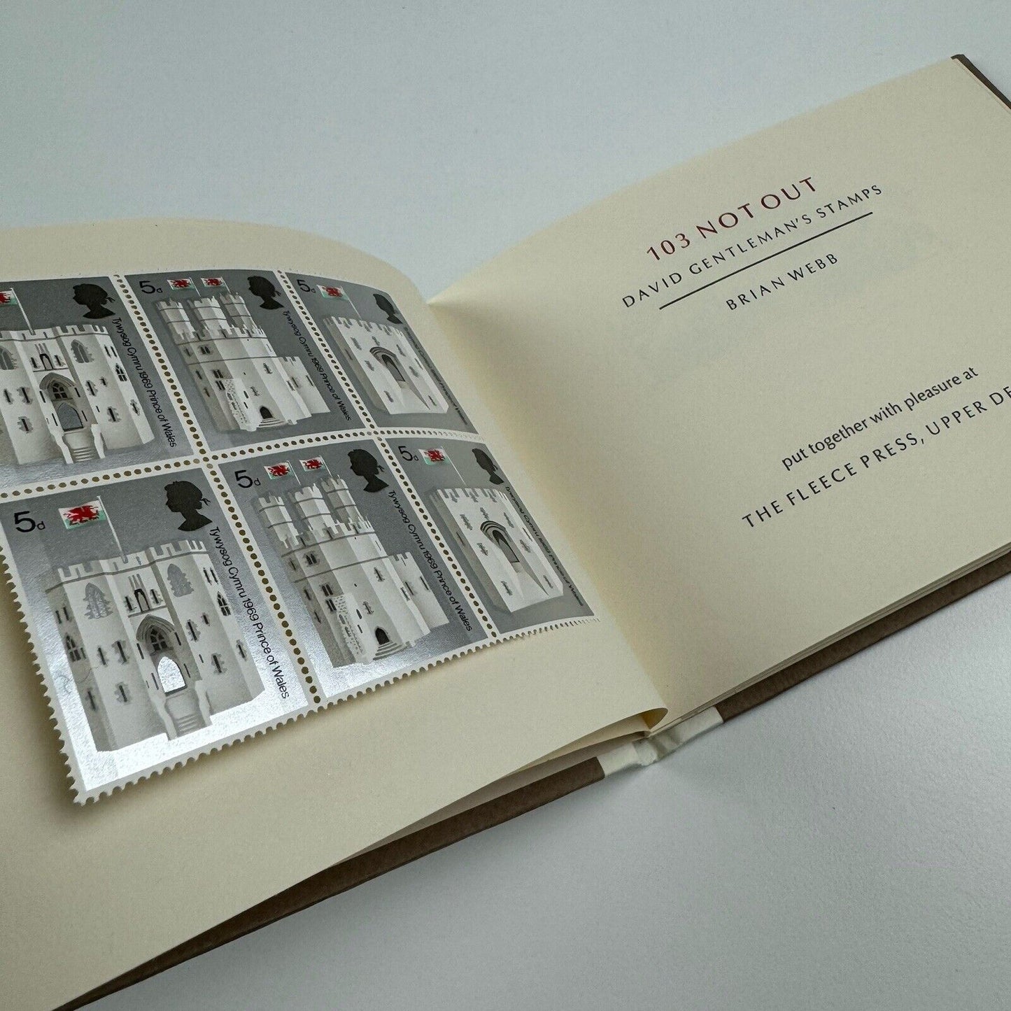 103 Not Out: David Gentleman's Stamps by Brian Webb | Fleece Press, 2022