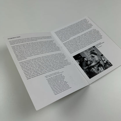 Exhibition leaflet – The Summers Family [Nora and Gerald] | Sally Hunter Fine Art, 1995