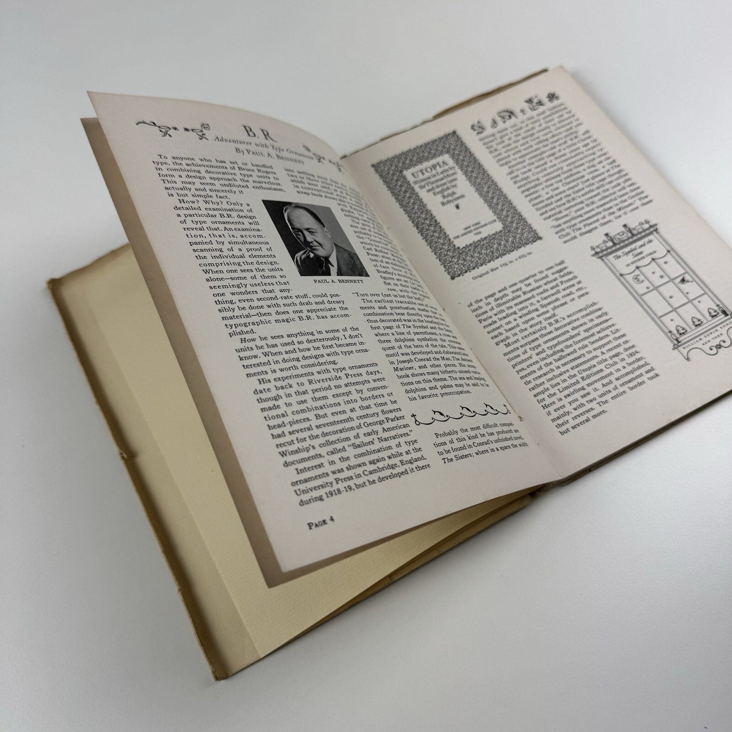 PM An Intimate Journal For Art Directors Vol. No. 5 January 1936 | Bruce Rogers | Editors Robert L. Leslie and Percy Seitlin