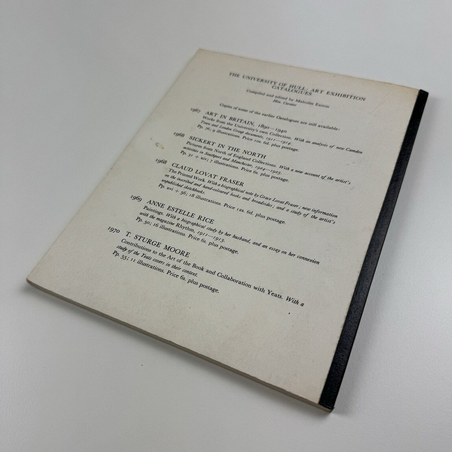 Augustus John. Portraits of the artist’s family | University of Hull, National Museum of Wales, 1970 | compiled and edited by Malcolm Easton