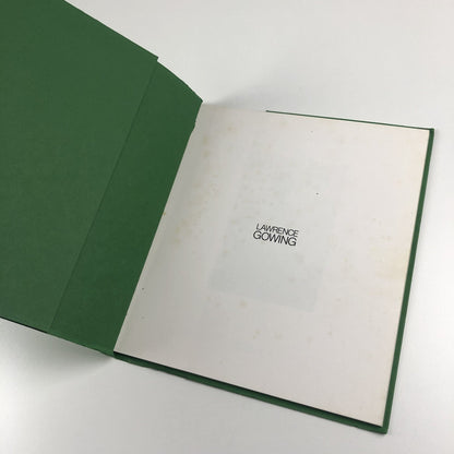 Lawrence Gowing | Serpentine Gallery, Arts Council | Catalogue design Gordon House 1963