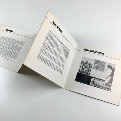 Paintings John Gray - Conceptual Realism | Nottingham University Art Gallery leaflet, 1977