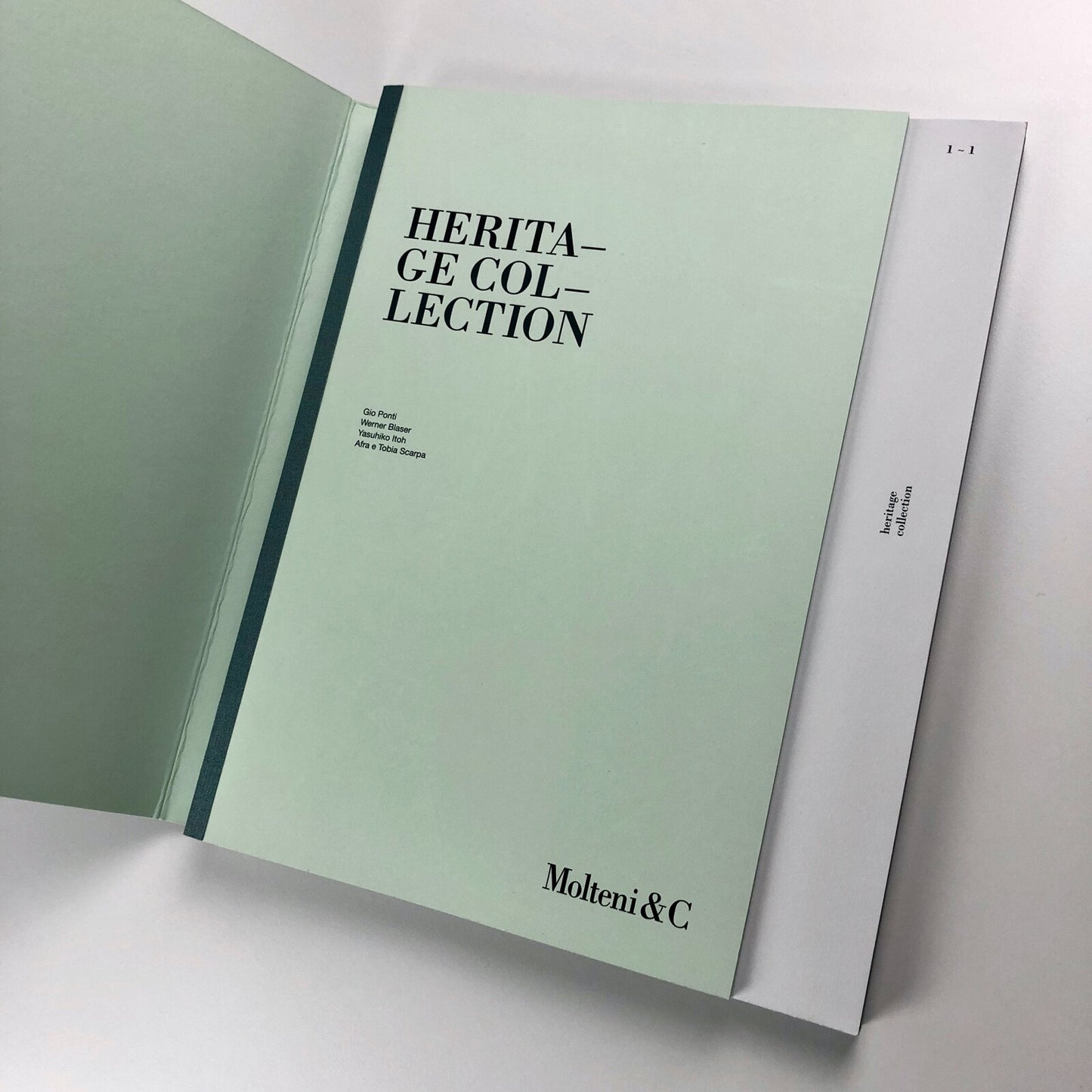 Molteni & Co Heritage Collection Gio Ponti, Werner Blaser, Yasuhiko Itoh, Afra e Tobia Scarpa