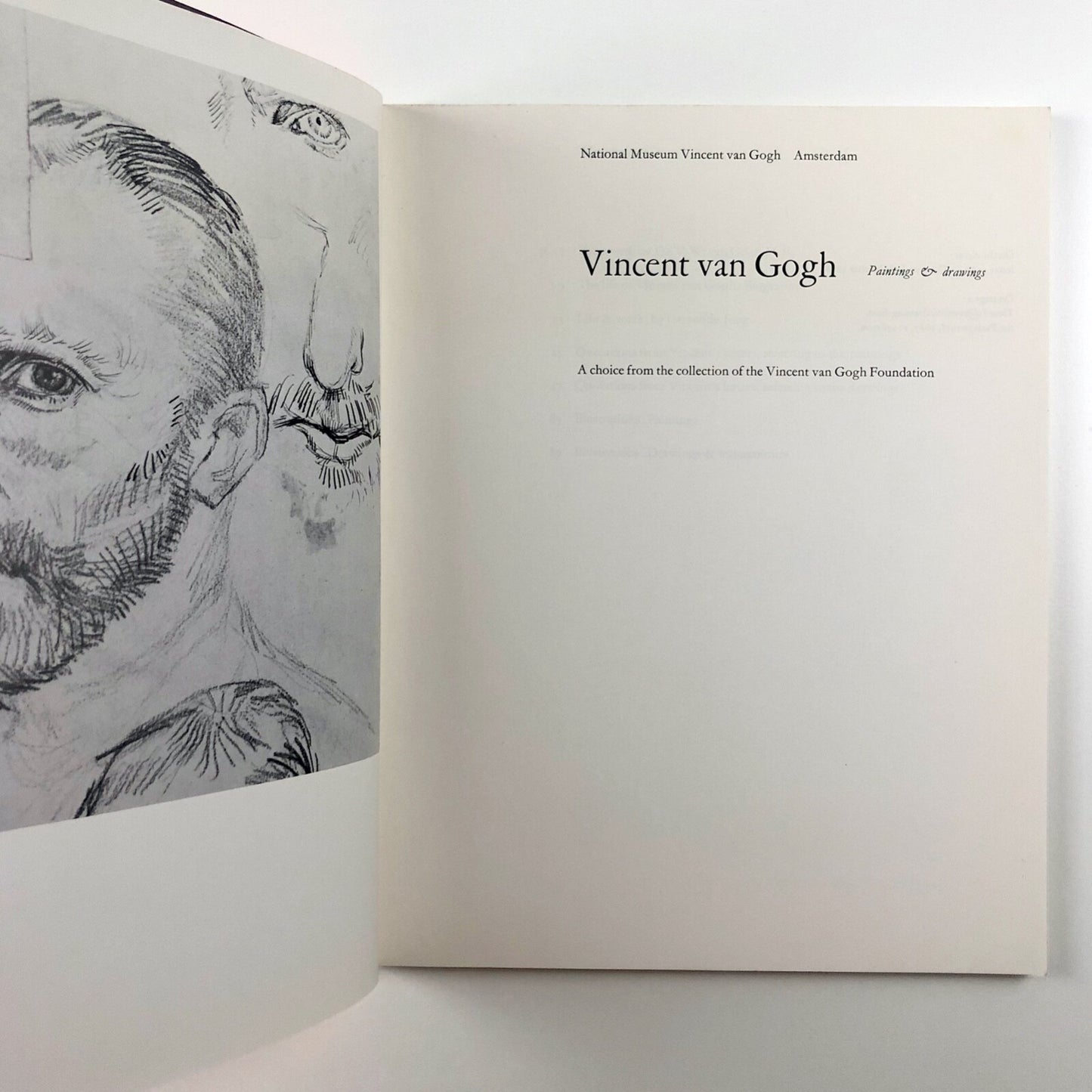 Vincent Van Gogh Paintings & drawings | National Museum Amsterdam exhibition catalogue, 1973