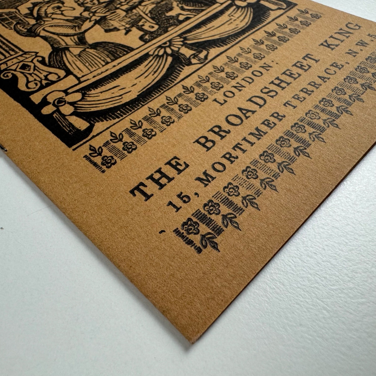 Punch and Judy. The Broadsheet King | John Foreman’s press, undated c.1980