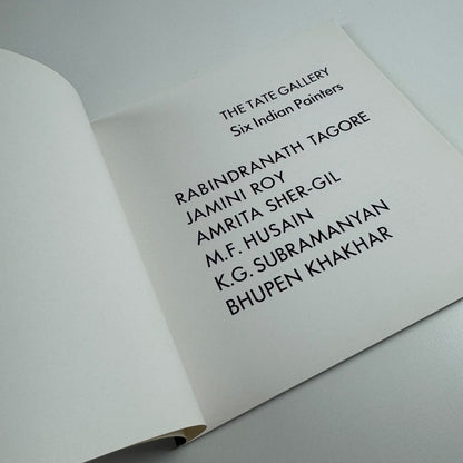 Six Indian Painters | Tate Gallery, 1982