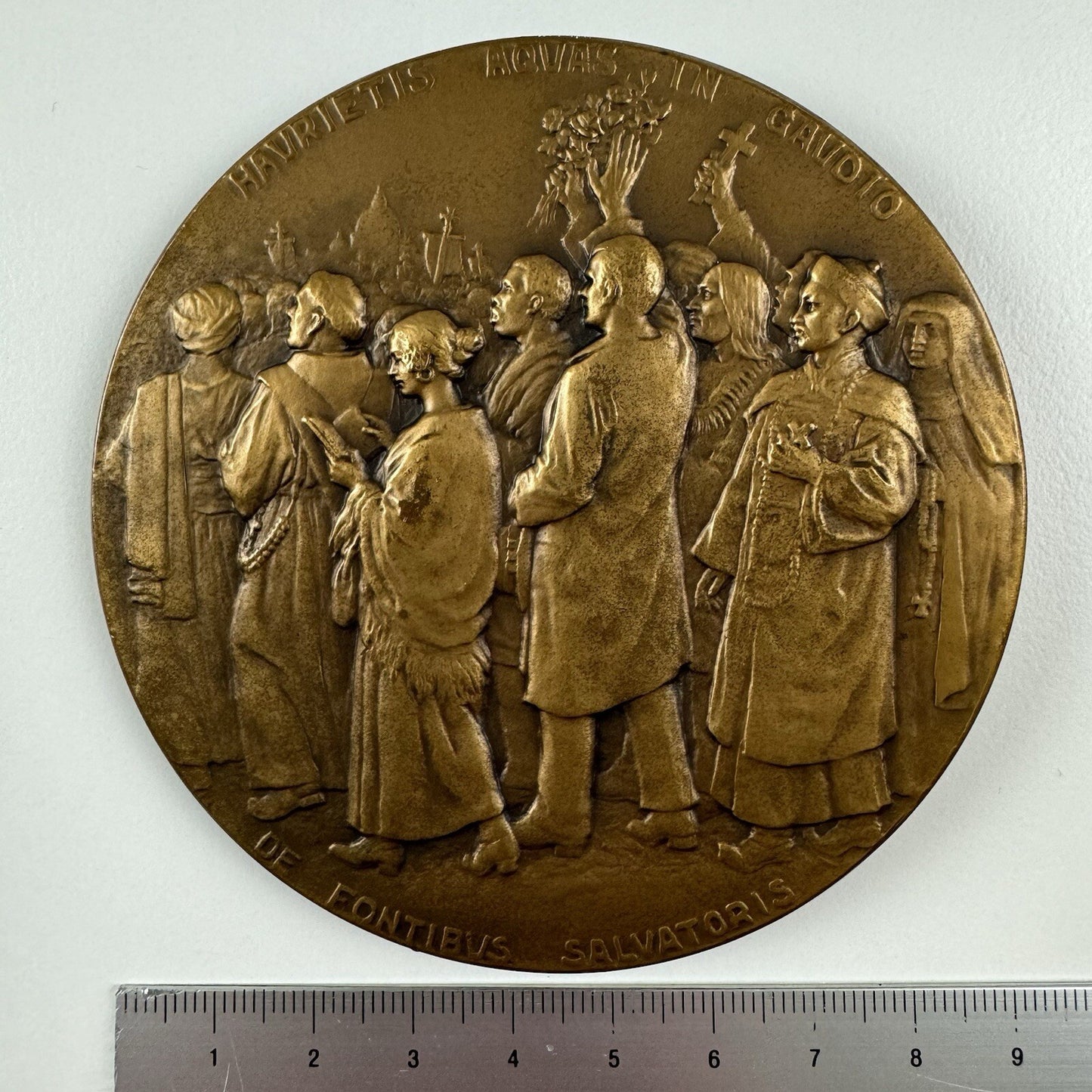 Papal medal commemorating Pope Pius XI | Rudolph Ferdinand Marschall, 1925 Jubilee
