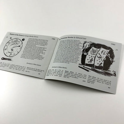 Two pieces of ephemera | The Old Stile Press. Supplement 2 1992-3, 1998 Books