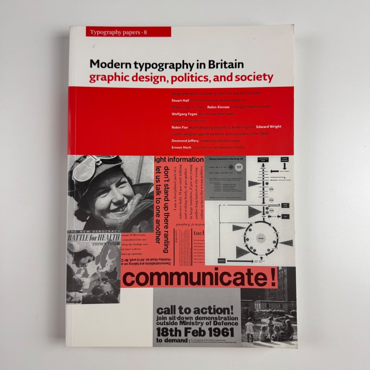 Typography Papers 8 Modern Typography in Britain ed Paul Stiff Hyphen Press | University of Reading,2009