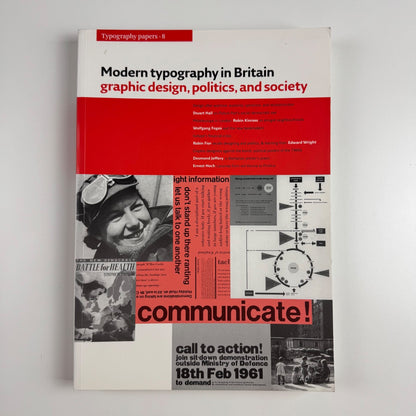 Typography Papers 8 Modern Typography in Britain ed Paul Stiff Hyphen Press | University of Reading,2009
