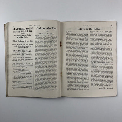 The Rag-Rag University of Manchester Annual Rag Magazine 1932