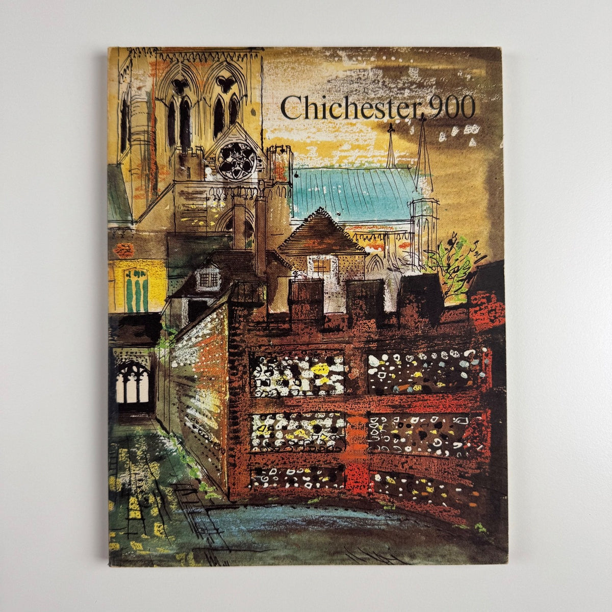 Chichester 900. Chichester Cathedral, 1975. Cover design by John Piper