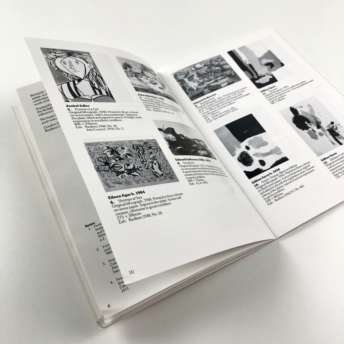 British Prints. The Post-War Years 1945-60 | Redfern Gallery exhibition catalogue, 1986