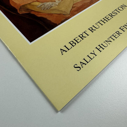 Folded card/catalogue – Albert Rutherston | Sally Hunter Fine Art, 1996