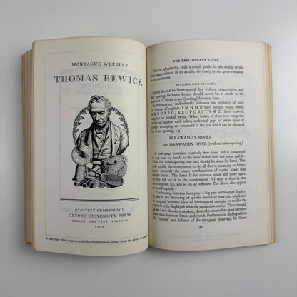 Introduction to Typography by Oliver Simon | Faber & Faber, London, 1963