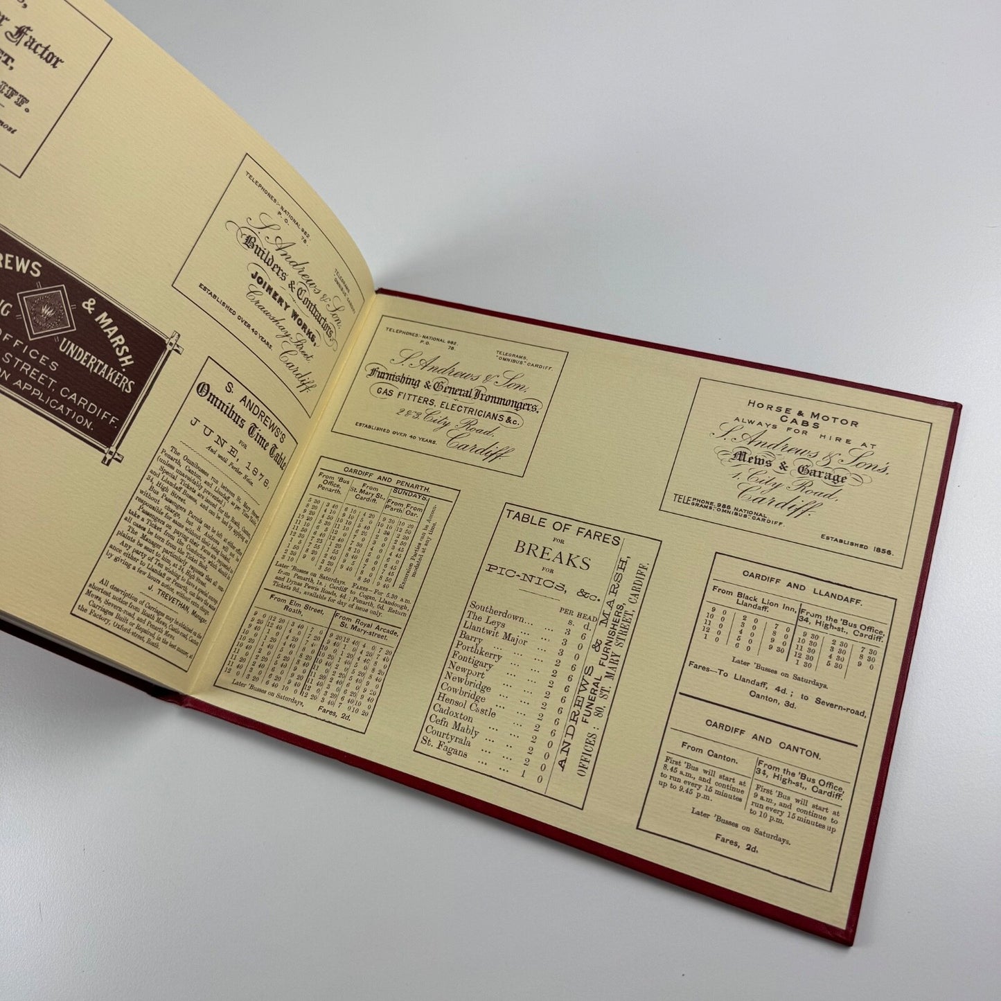 Keep Moving. The Story of Solomon Andrews and his Family by John F. Andrews | Stewart Williams, Barry, 1976. Limited edition of 1000 copies