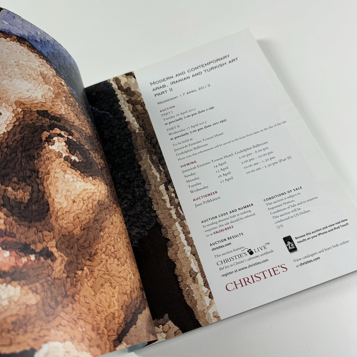 Modern & Contemporary Arab, Iranian & Turkish Art – Part II | Christie's Dubai catalogue, 2013