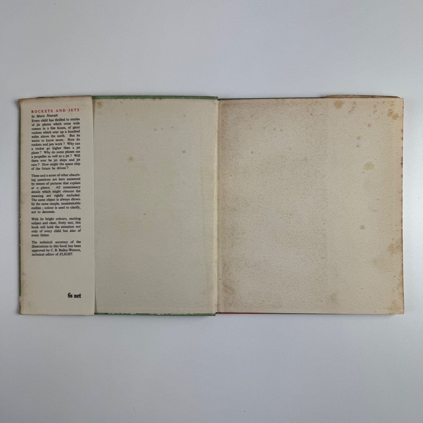 Rockets and Jets by Marie Neurath. Max Parrish, London, 1951 Isotype Institute