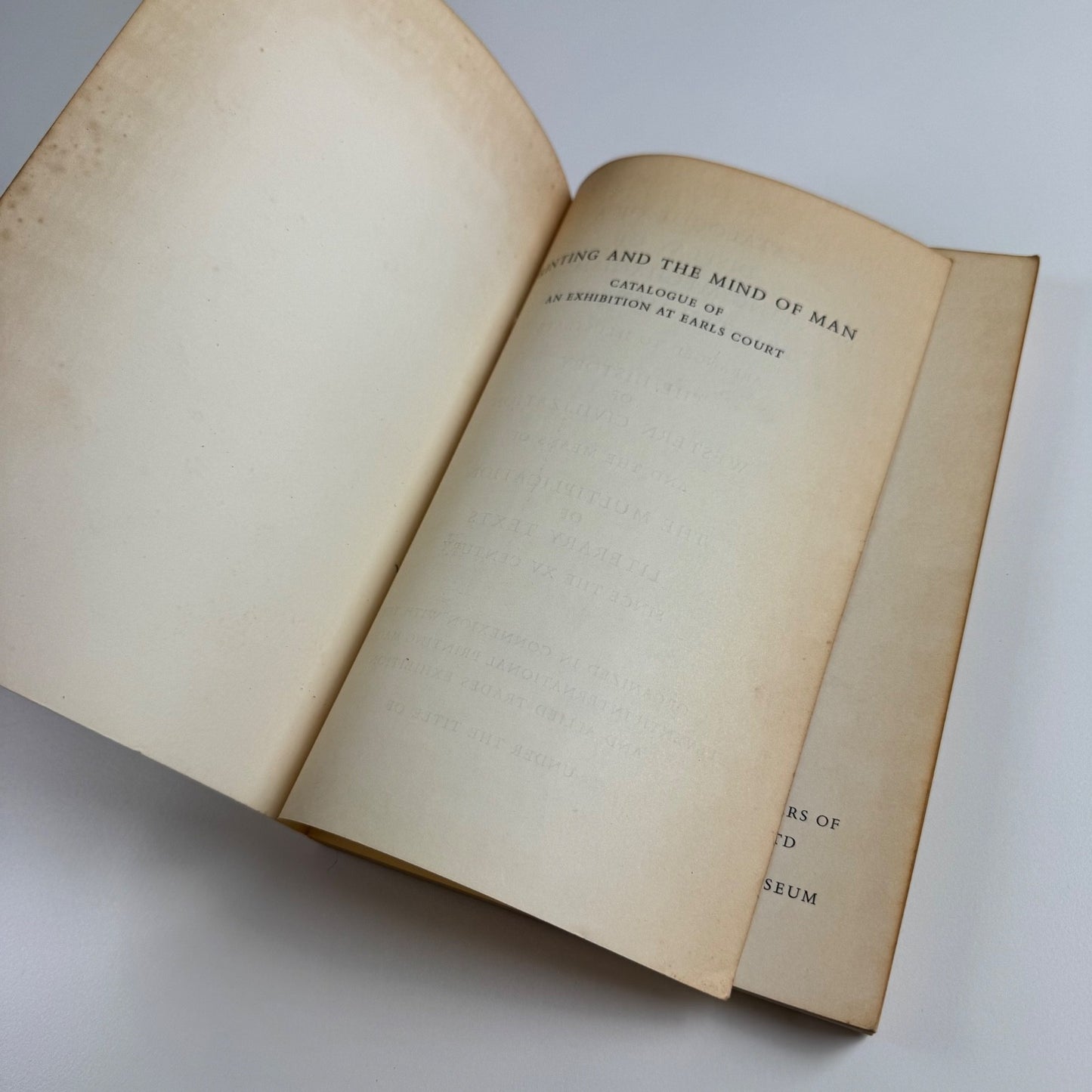 Printing and the Mind of Man | Catalogue of the exhibitions at The British Museum and Earls Court, London 16-27 July 1963