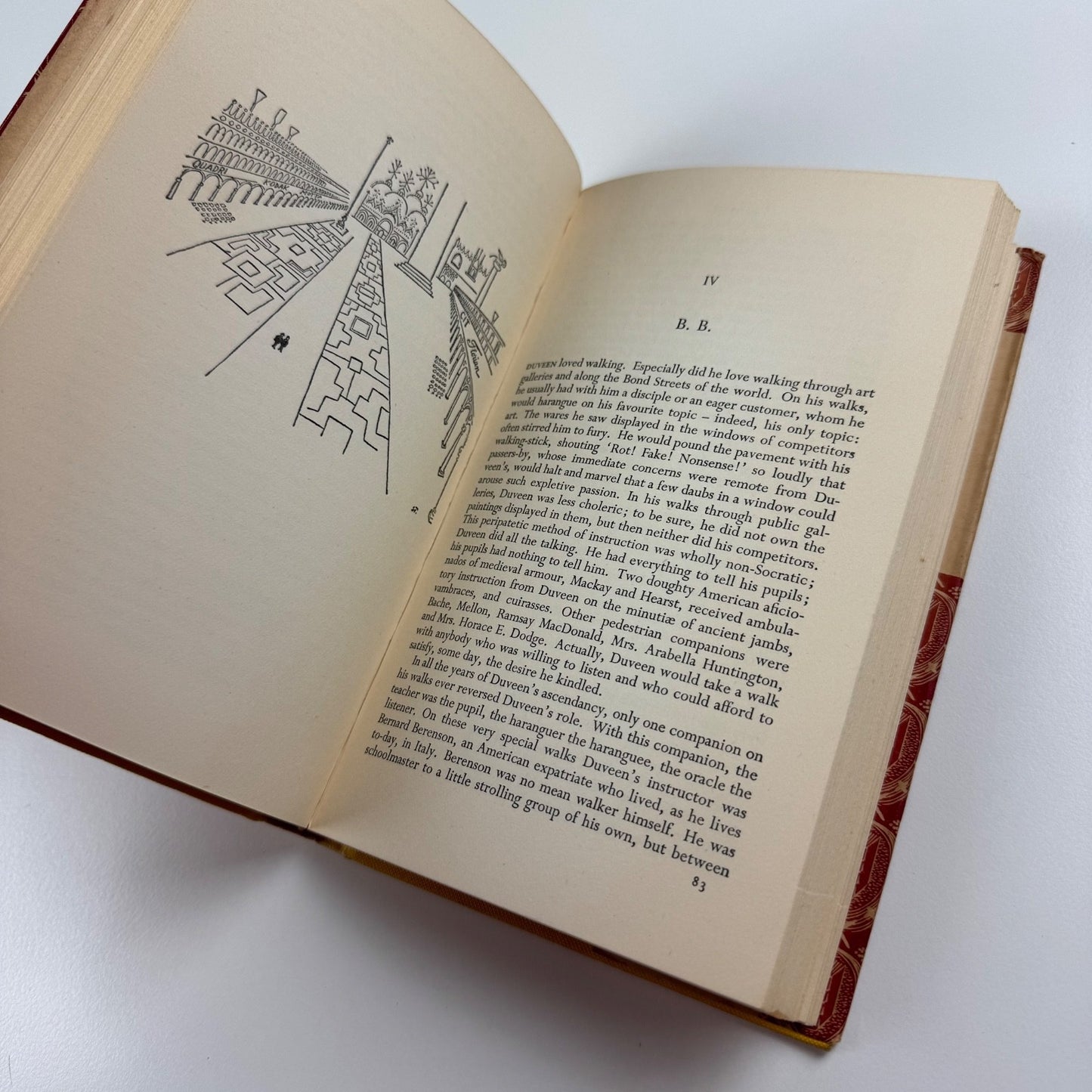 Joseph Duveen by S.N. Behrman | Readers Union, 1953 illustrations by Saul Steinberg