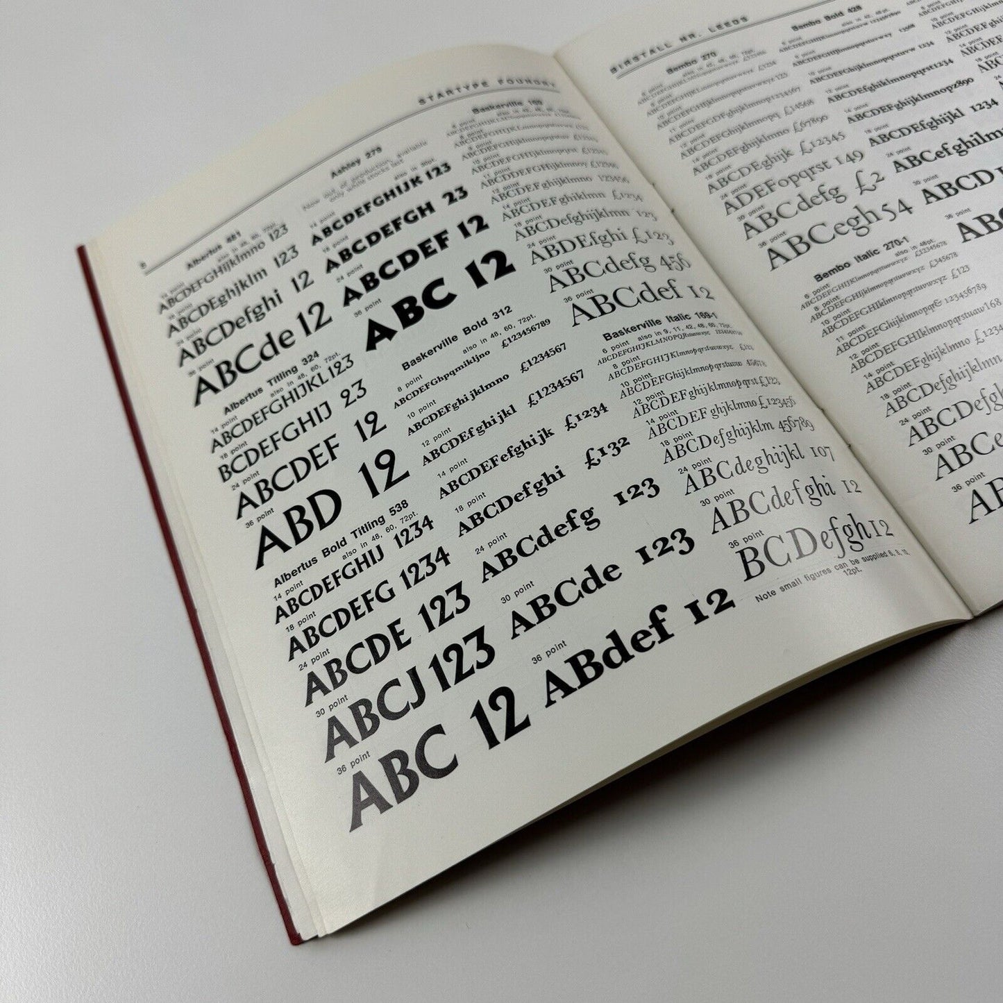 Type specimen booklet Star Type Horsfall & Sons Birstall c.1968