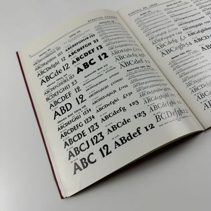 Type specimen booklet Star Type Horsfall & Sons Birstall c.1968