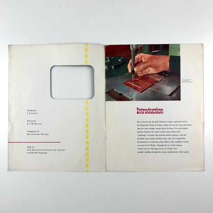 Making Sure – A colour and sound film in two parts traces the making of matrices and machines at the Monotype Works | The Monotype Corporation