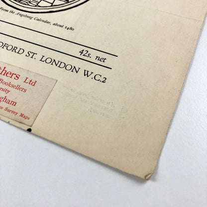 Prospectus for A History of Wood-Engraving by Douglas Percy Bliss | J.M. Dent & Sons Ltd, c .1928? | Cornish Brothers booksellers stamp