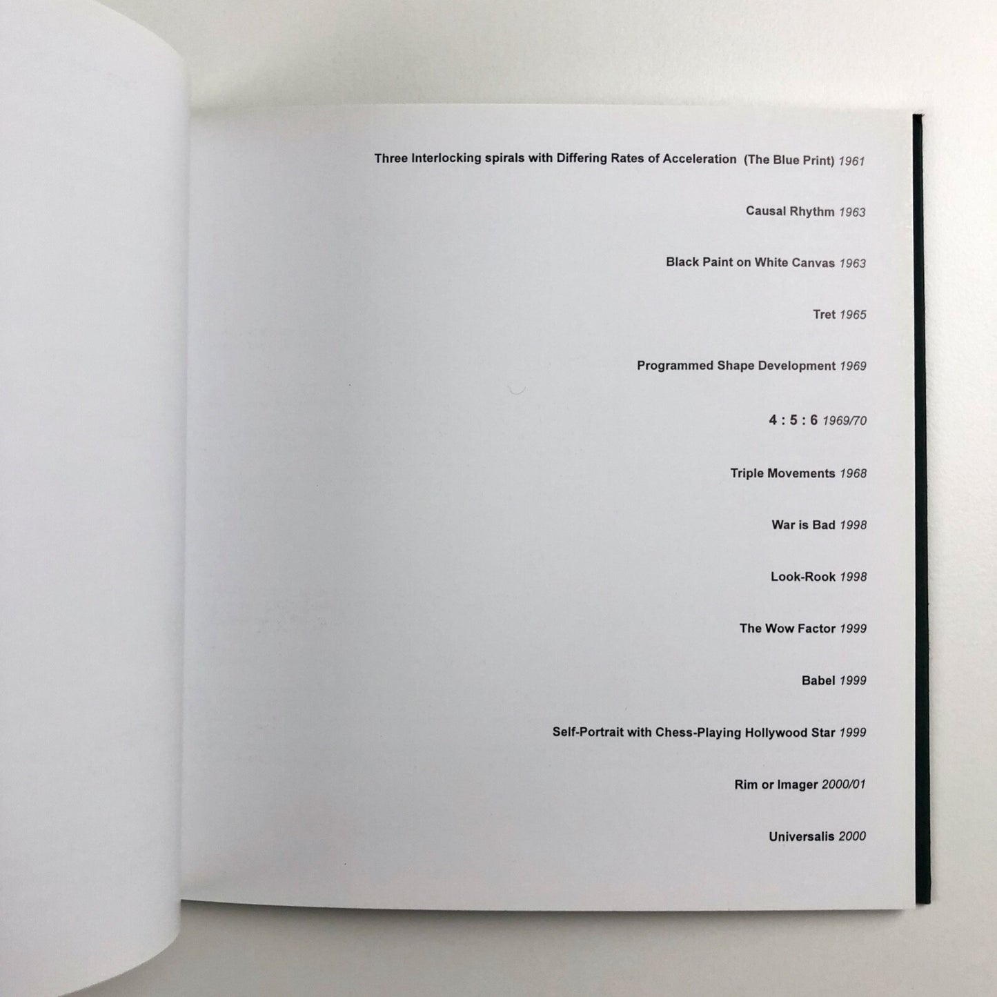 Barry Martin | Rigo Galleria Novigrad-Cittanova Croatia, 2003 exhibition catalogue