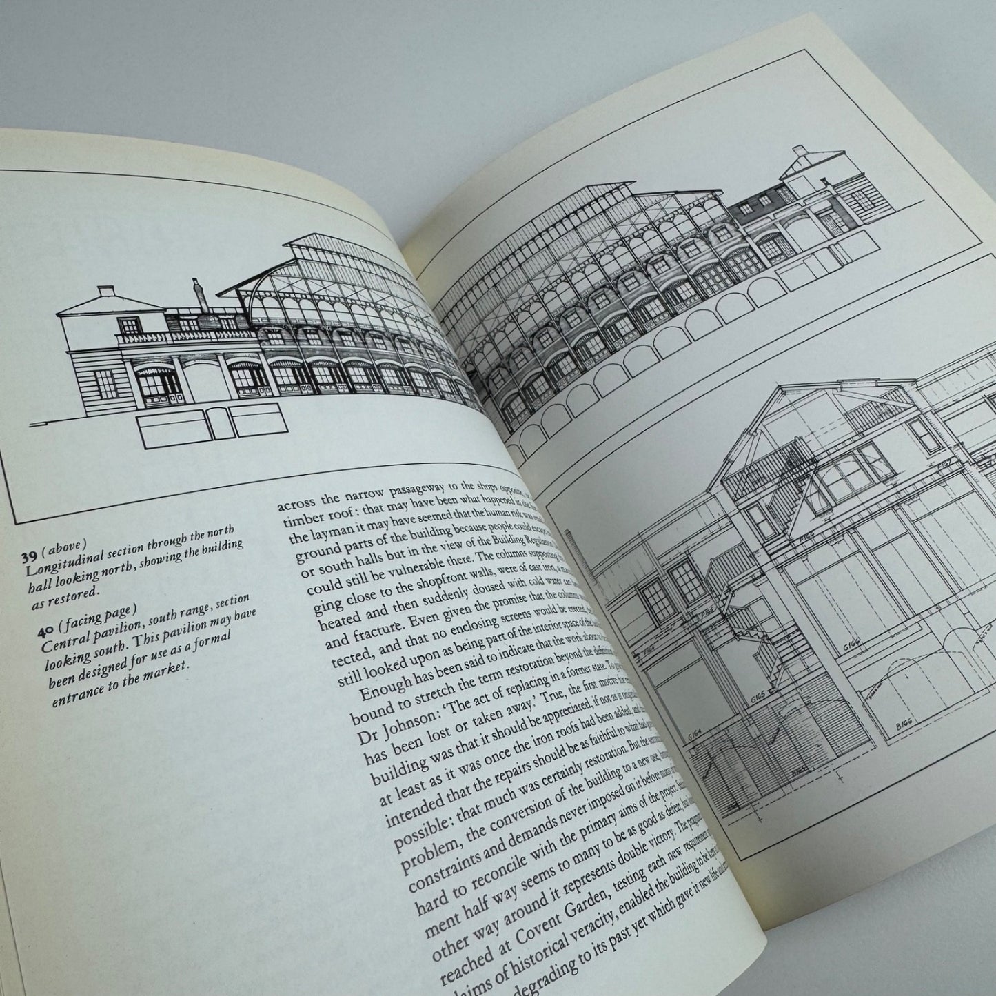 Covent Garden Market. Its History and Restoration by Robert Thorne, 1980